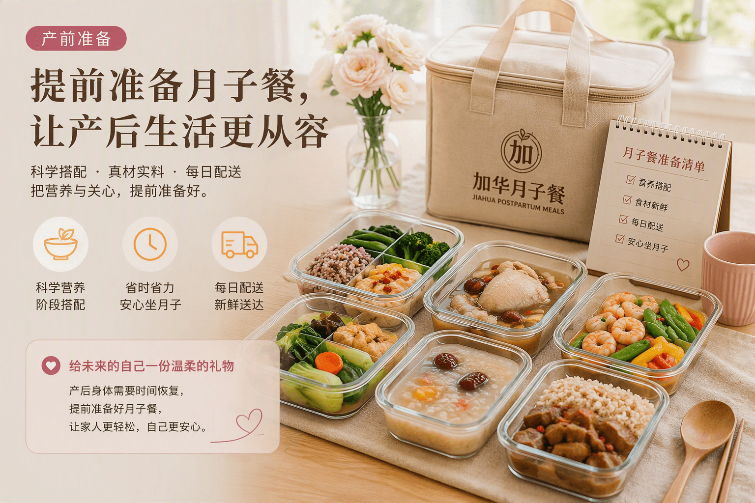 客户故事:提前准备月子餐让产后生活更从容