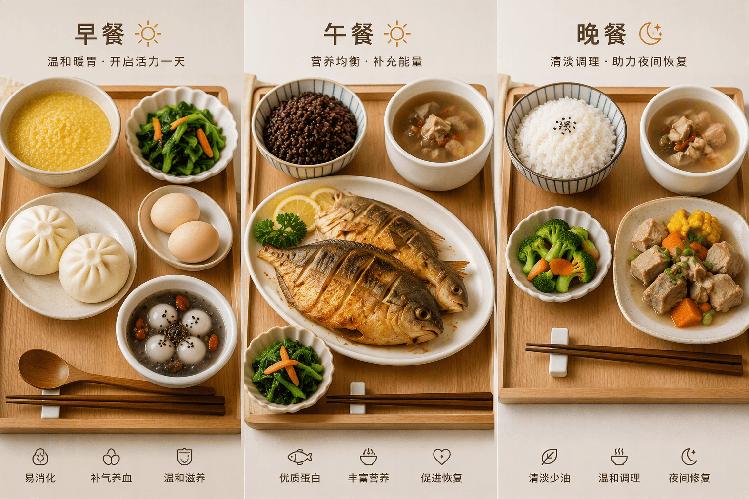 加华月子餐典型每日月子餐搭配